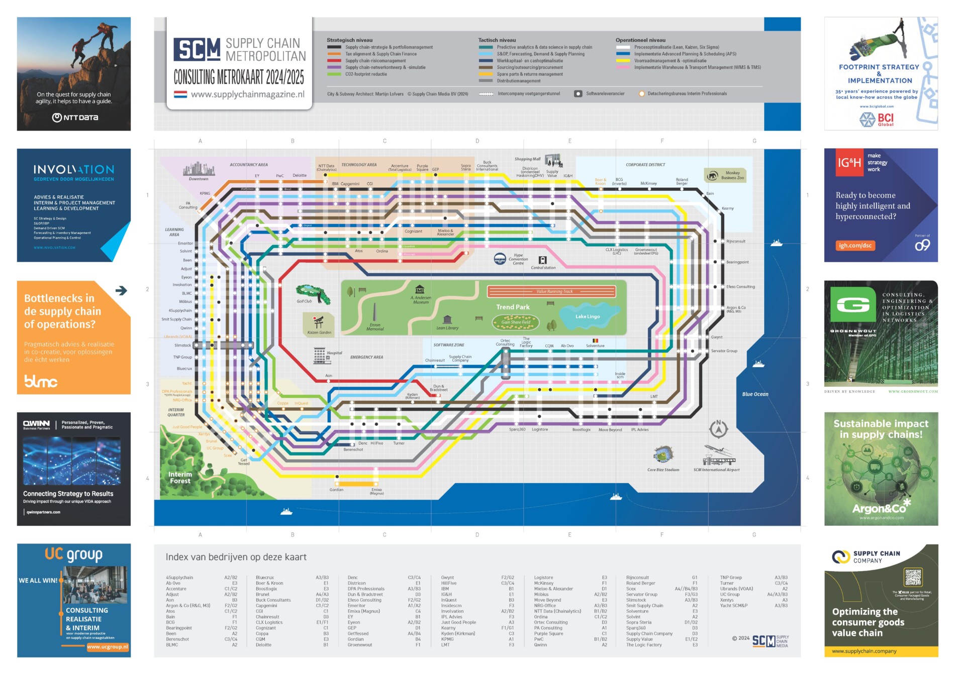 SCM Consulting Metrokaart 20242025 Supply Chain Magazine