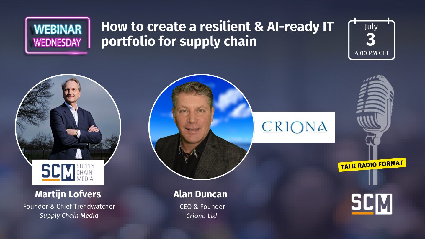 How To Create A Resilient & AI-Ready IT Portfolio For Supply Chain