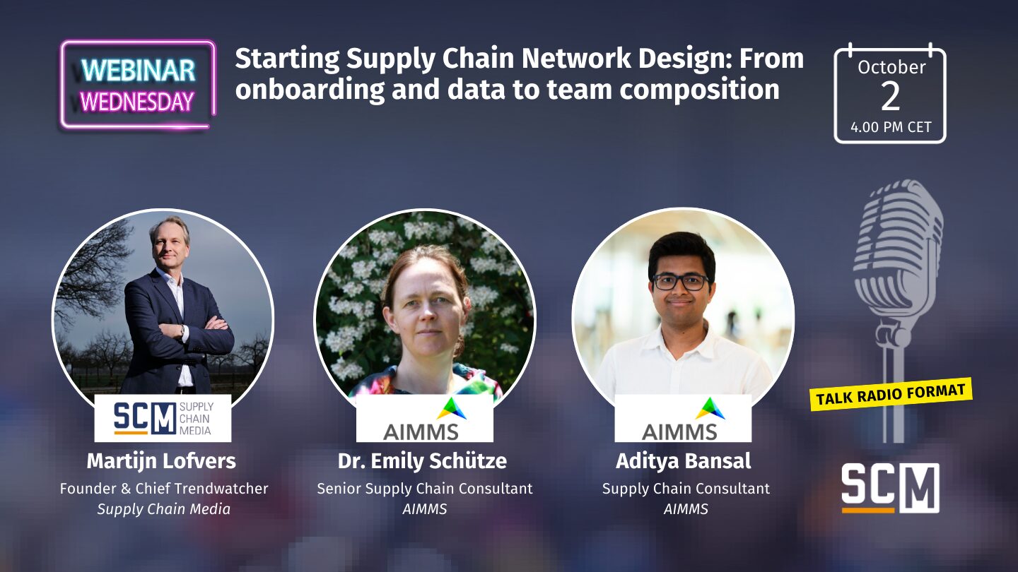 Starting Supply Chain Network Design: From onboarding & data to team composition