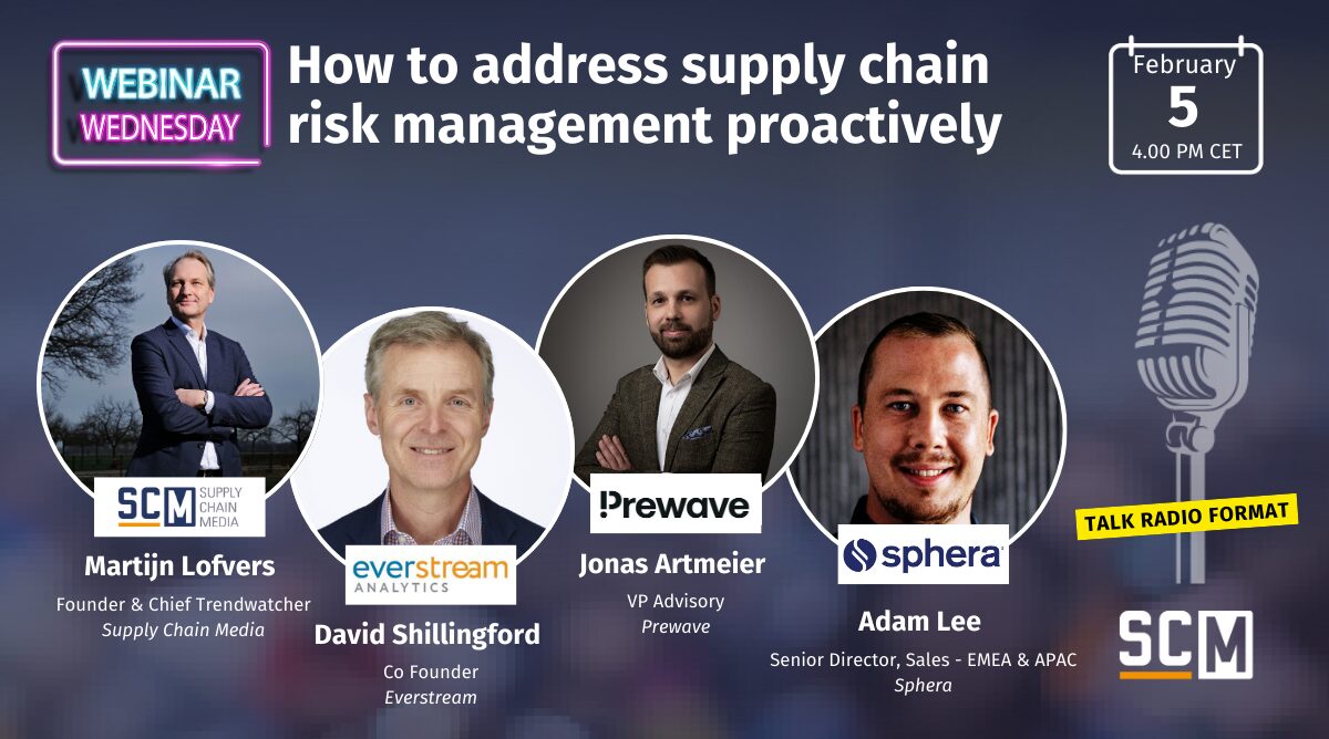 How to address supply chain risk management proactively