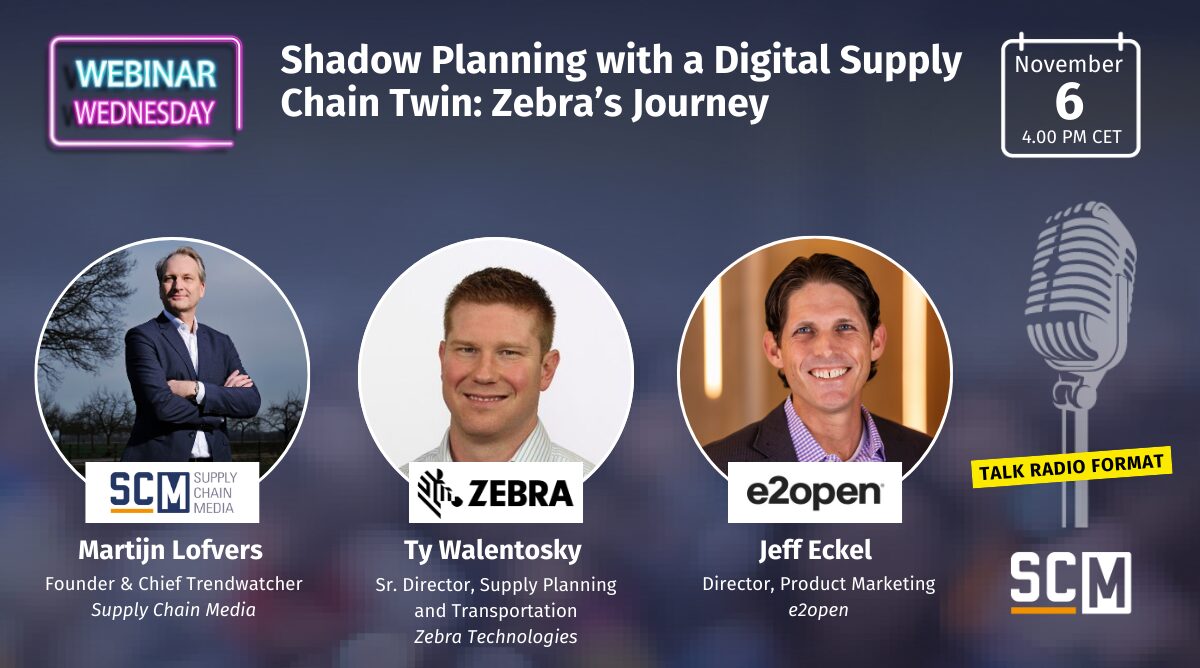 Shadow Planning with a Digital Supply Chain Twin: Zebra’s Journey